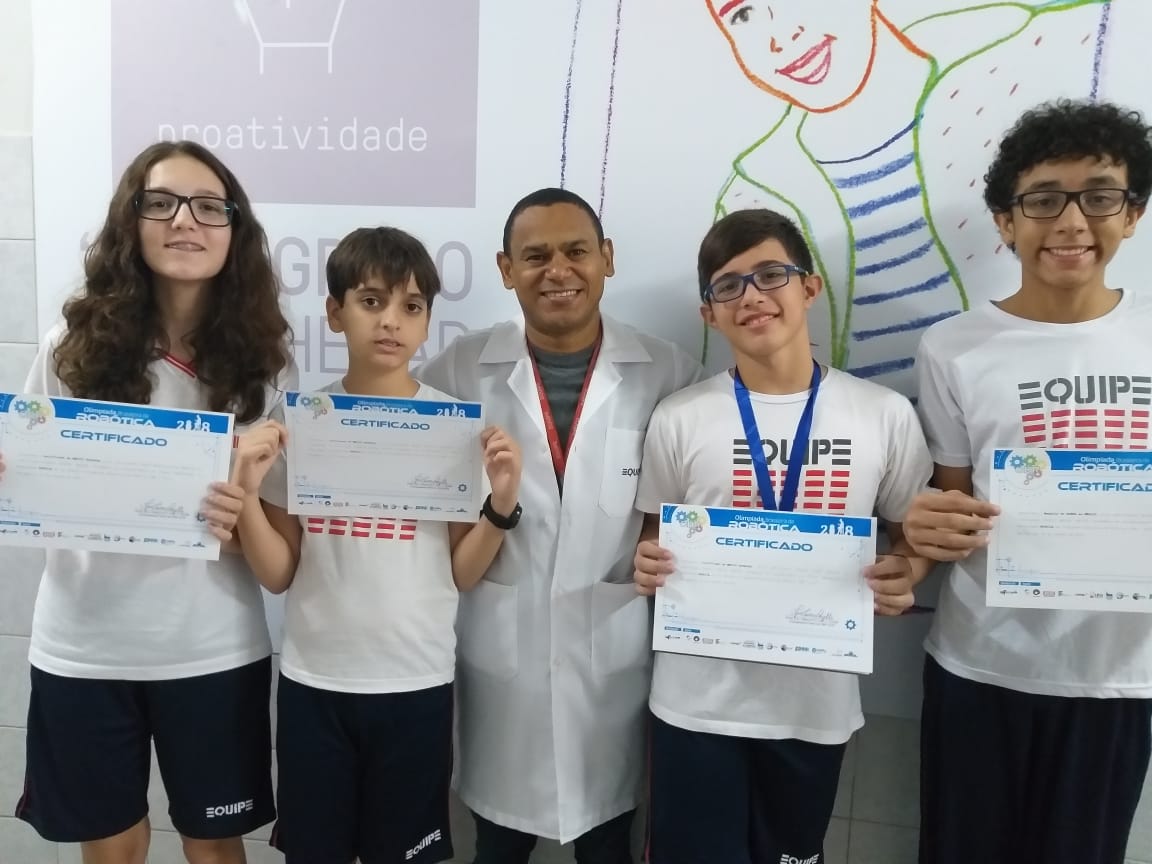 Honra ao Mérito em Robótica - Ensino Fundamental Anos Finais