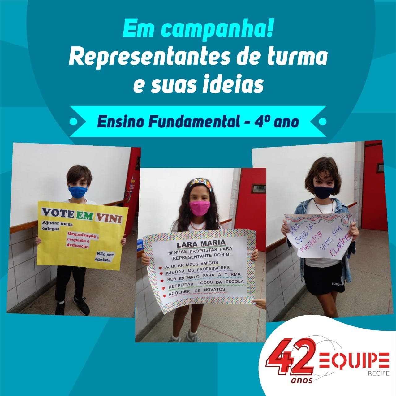 O 4° (EF) está em campanha!
