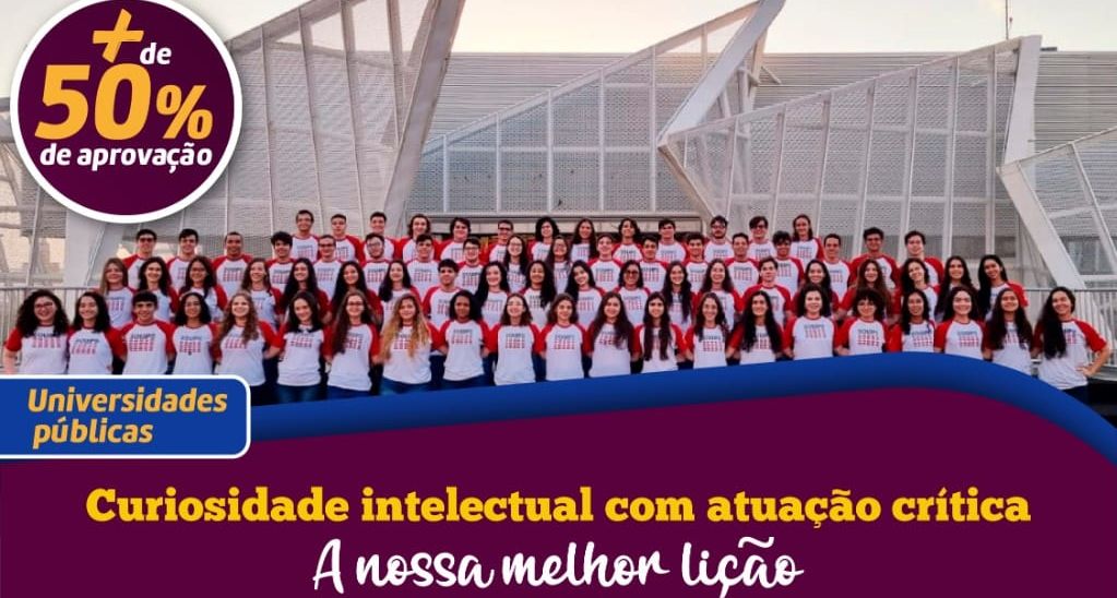 Universidades públicas. + de 50% de aprovação.