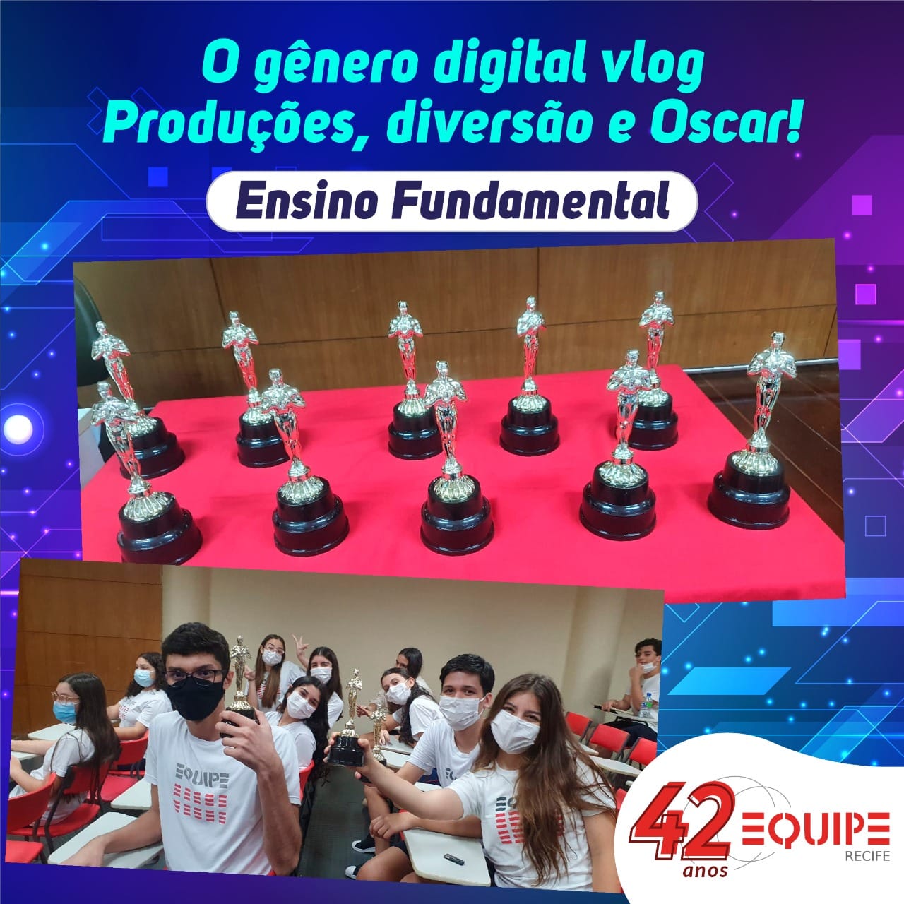O gênero digital vlog Produções, diversão e Oscar!