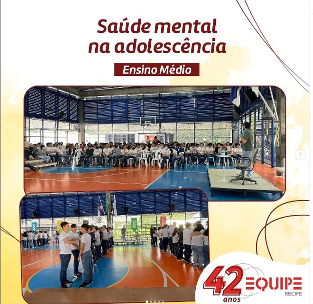 Saúde mental na adolescência. Ensino Médio.