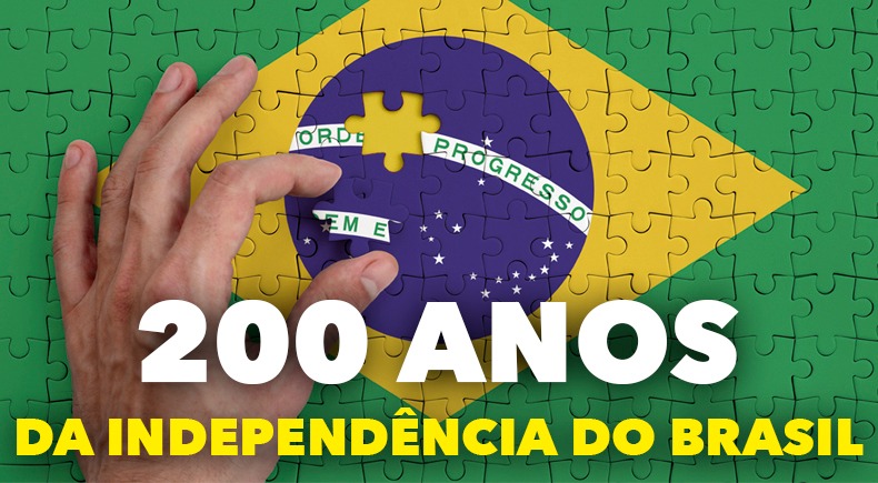 200 anos Independência do Brasil.