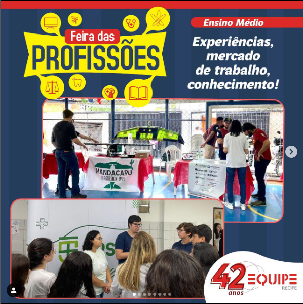 Ensino Médio Experiências, mercado de trabalho, conhecimento!