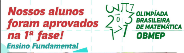 Olimpíada Brasileira de Matemática. Ensino Fundamental Anos Finais.