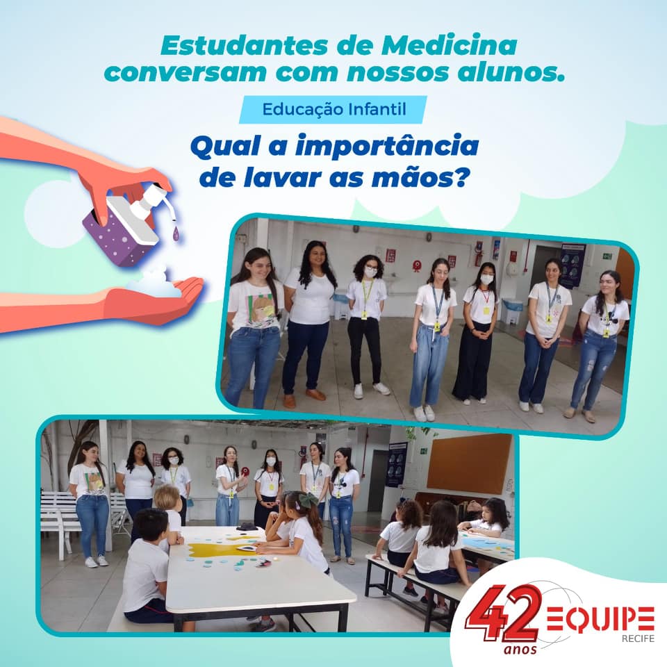 Qual a importância de lavar as mãos?