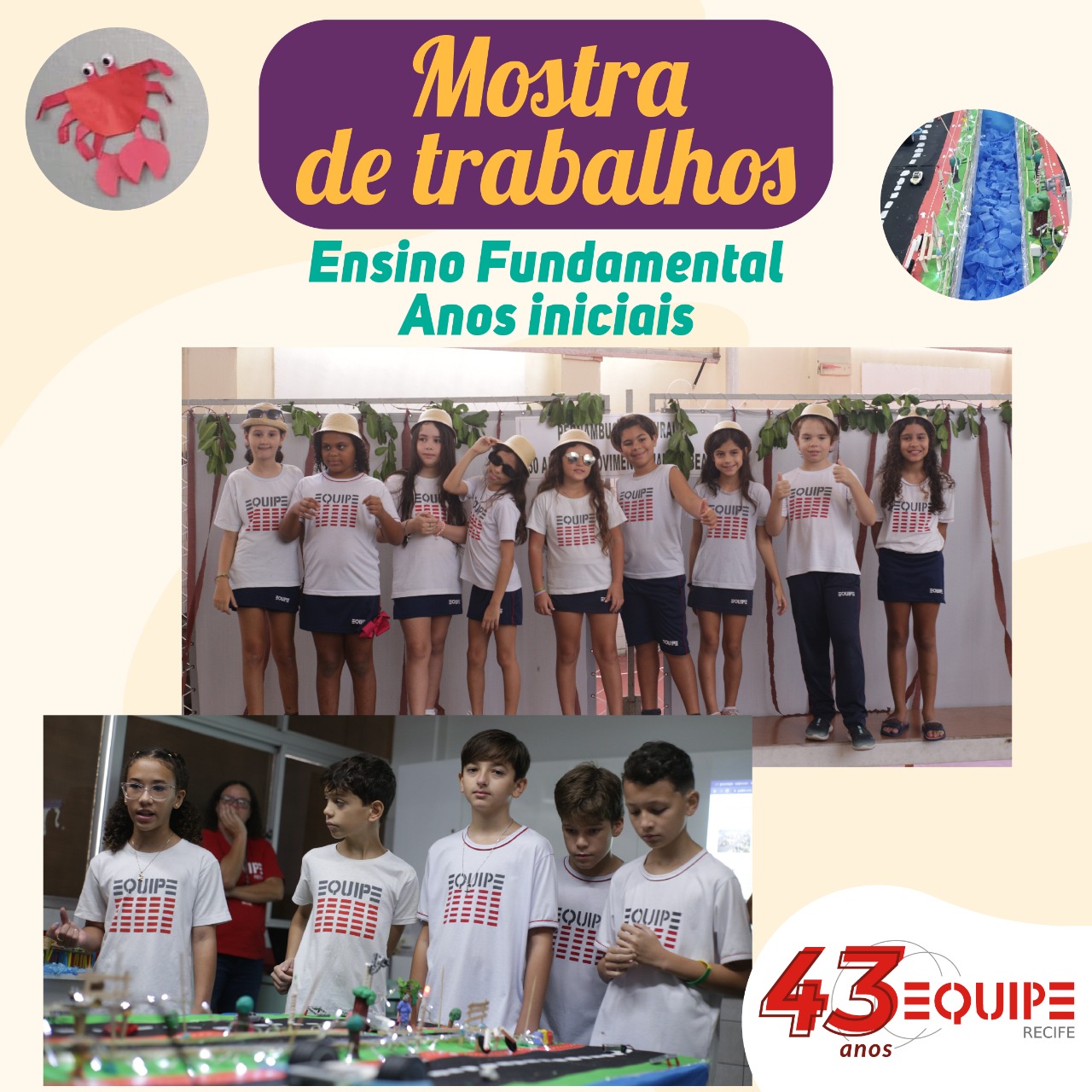 Mostra de Trabalhos Anos Iniciais.