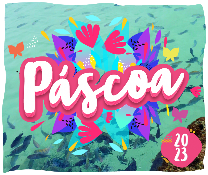 Páscoa. Em Equipe, construímos um mundo melhor.