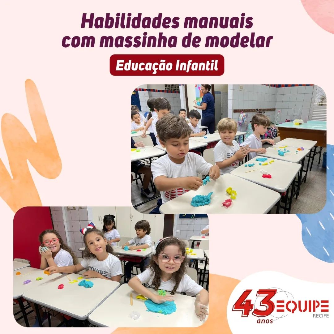 Massinhas coloridas e imensas possibilidades!