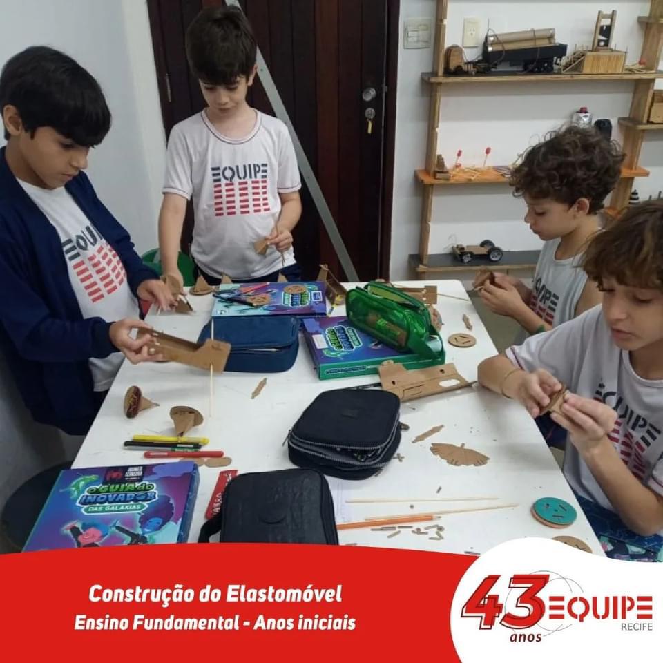 Maker: vamos fazer diferente? Construção do Elastomóvel.