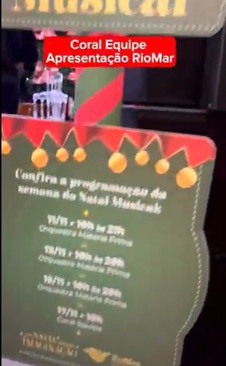 Coral Equipe - Apresentação RioMar.