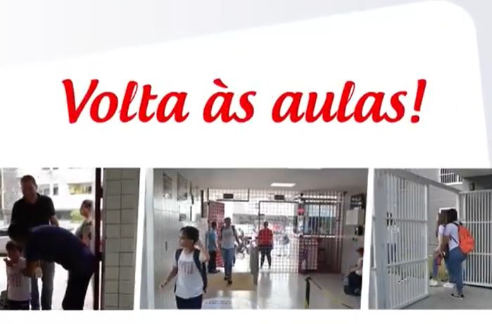 Volta às aulas.