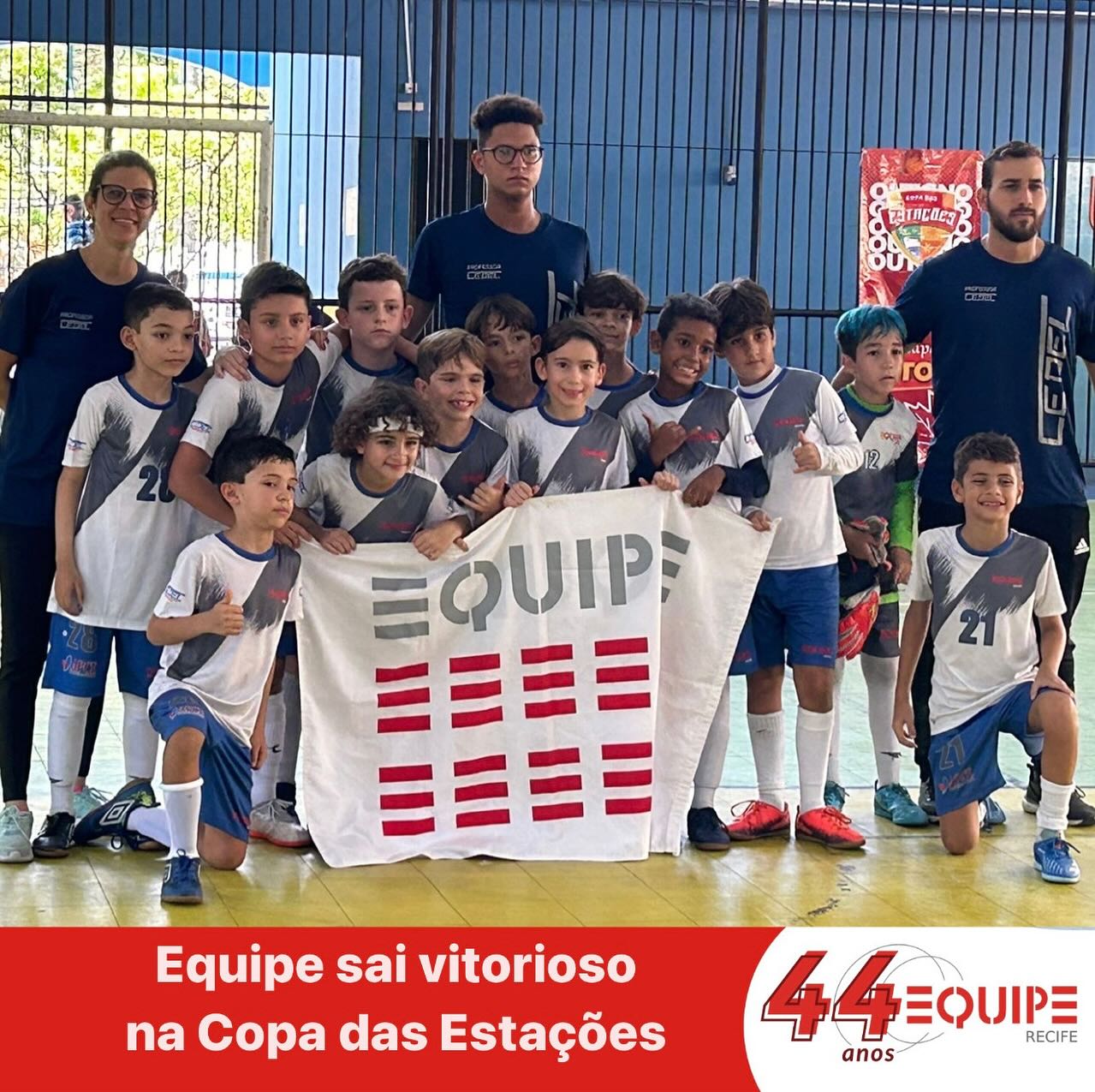 Equipe sai vitorioso na Copa das Estações.