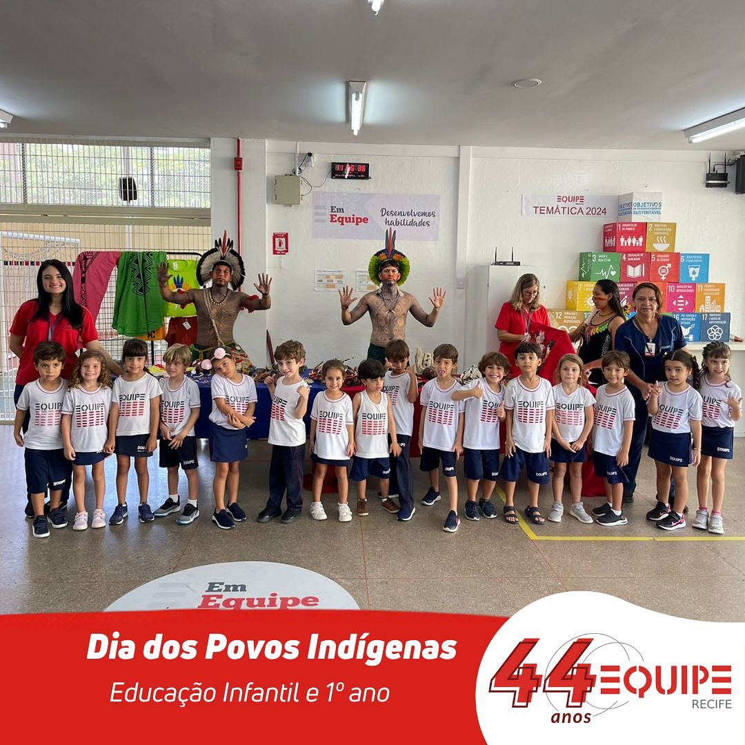 Dia dos Povos Indígenas. Educação Infantil e 1º ano.