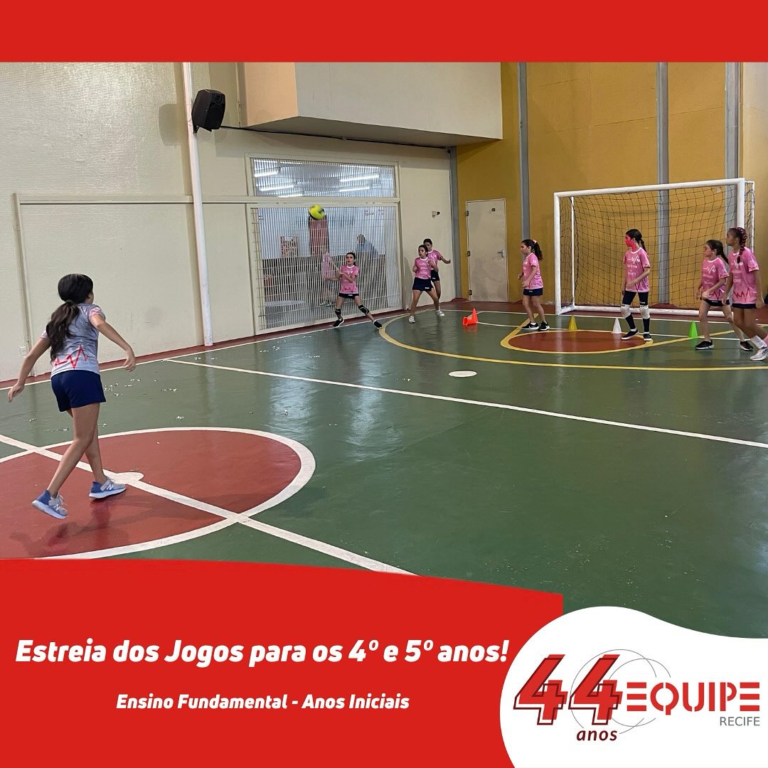 Estreia dos jogos para os 4º e 5º anos! - Ensino Fundamental Anos Iniciais.