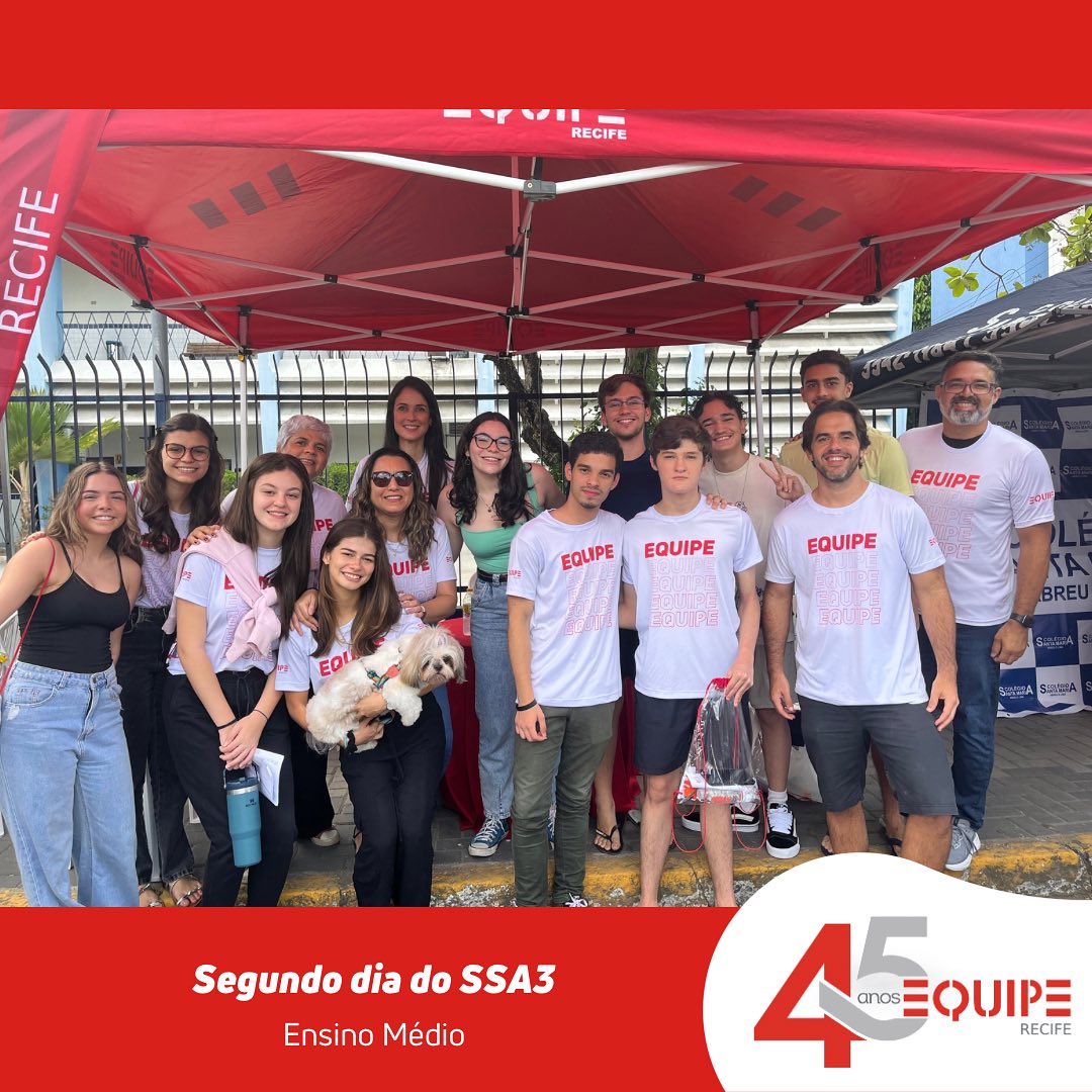 Segundo dia do SSA3 - Ensino Médio.