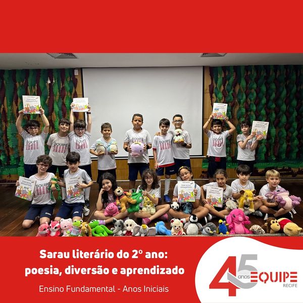 Sarau literário do 2º ano: poesia, diversão e aprendizado. Ensino Fundamental - Anos iniciais