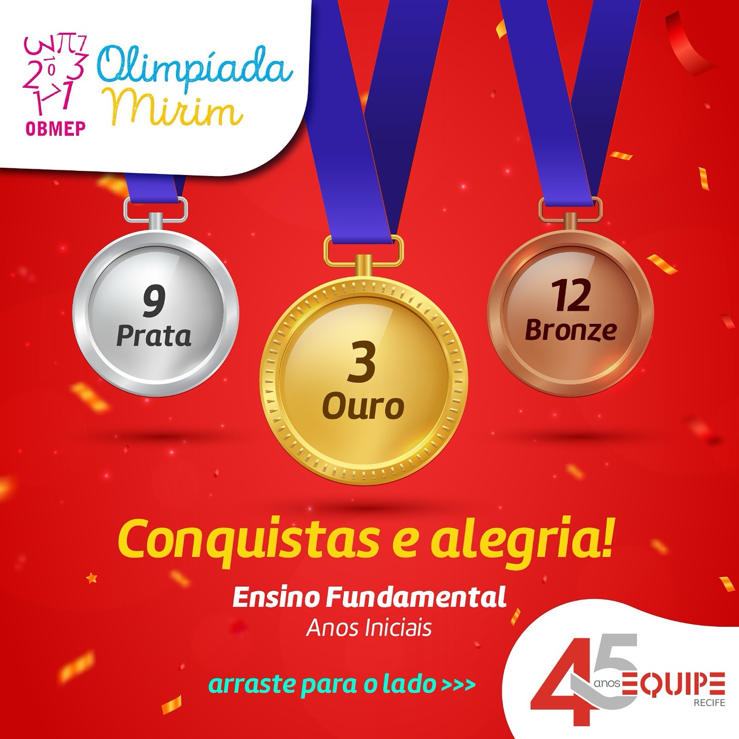 OBMEP - Olimpíada Mirim.