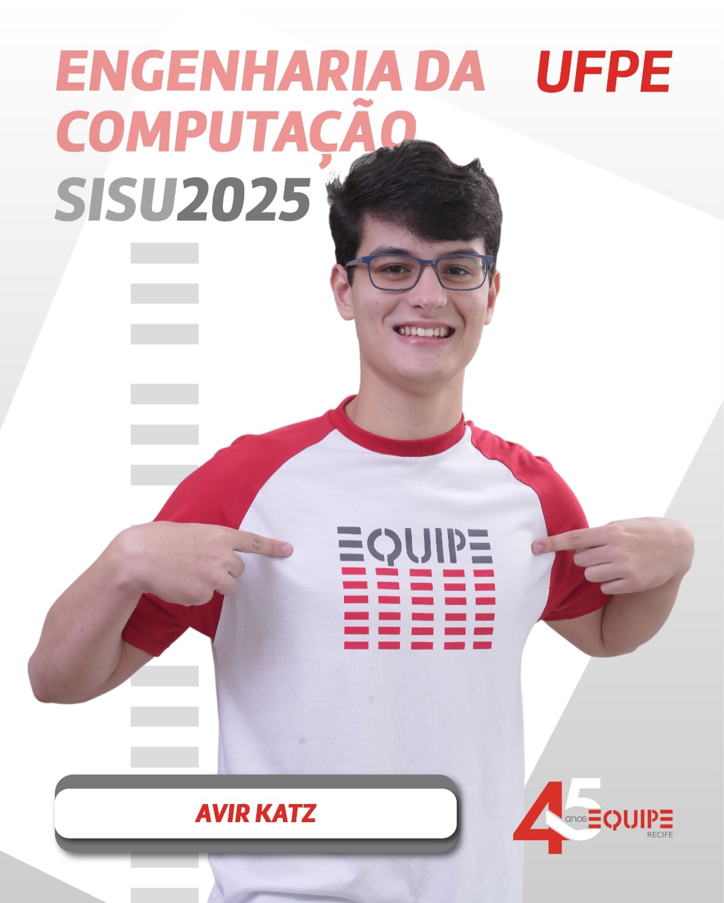 Engenharia da Computação UFPE - SISU 2025. Avir Katz.