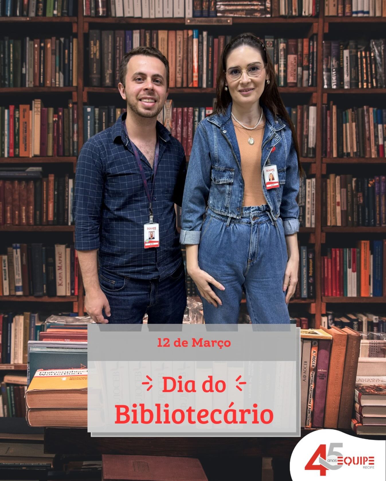 12 de Março - Dia do Bibliotecário