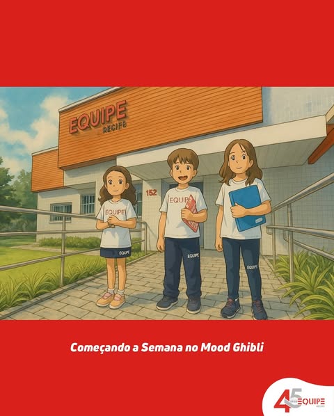 Começando a semana no Mood Ghibli.