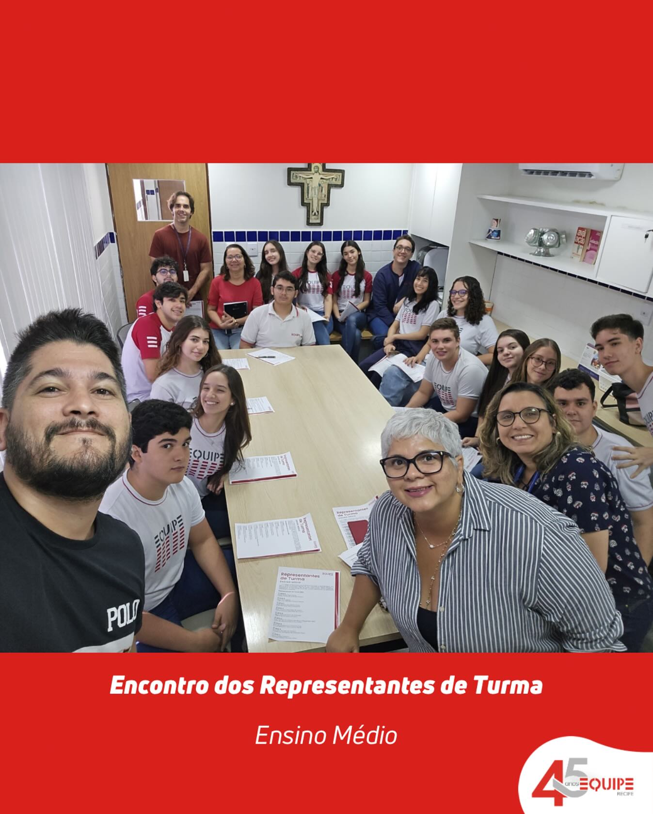 Encontro dos Representantes de Turma. Ensino Médio.