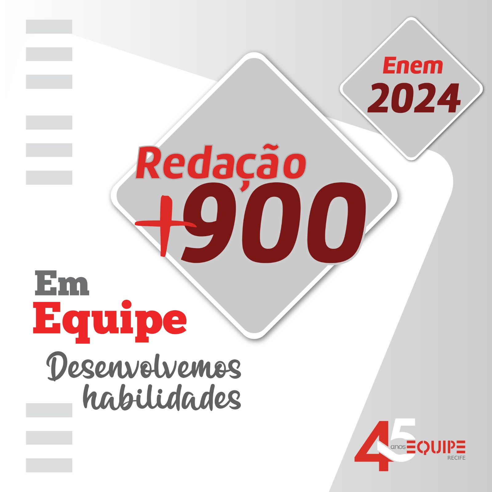 Redação +900. ENEM 2024.