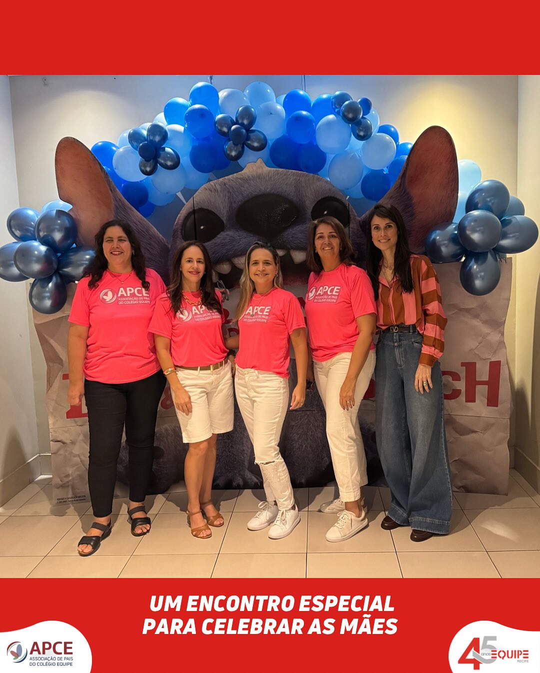 Um encontro especial para celebrar as mães