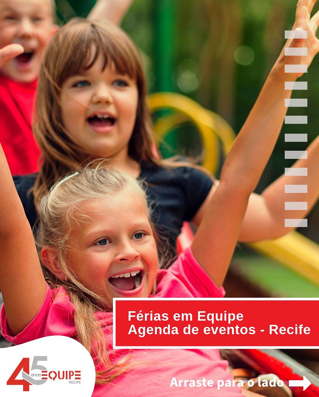 Férias em Equipe - Agenda de eventos.