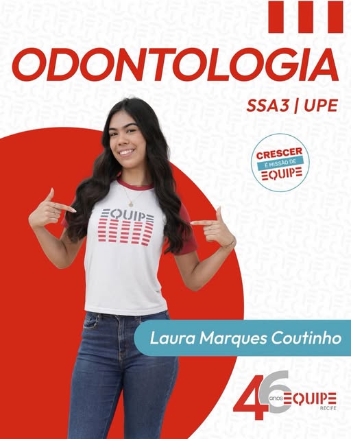 Laura Marques Coutinho. Odontologia UPE/SSA3.